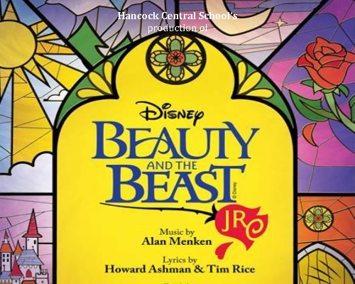 Beauty and the Beast Jr. Poster - HCS