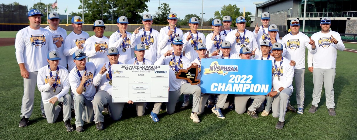 Deposit-Hancock baseball state champions (6/2022)