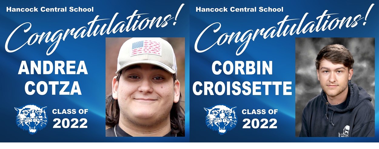 Hancock Senior Signs Andrea Cotza and Corbin Croissette (6/2022)